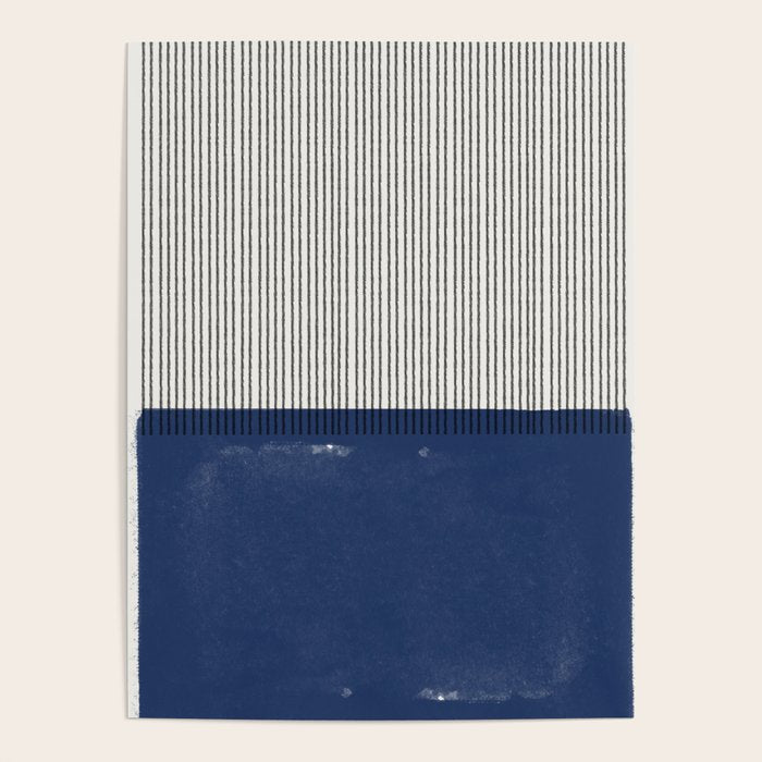 Navy Blue Mid Century  Poster Gallery Image 4