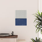 Navy Blue Mid Century  Poster Gallery Image 2