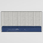 Navy Blue Mid Century  Desk Mat Gallery Image 3