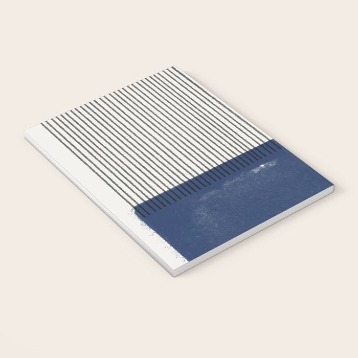 Navy Blue Mid Century  Notebook Gallery Image 3