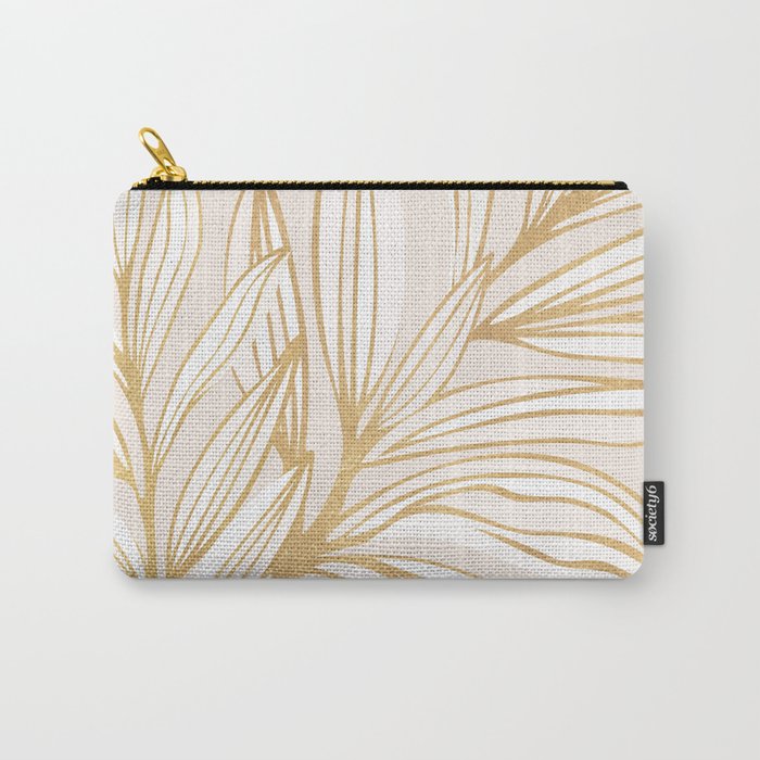Gold Summer Meadow Carry All Pouch Gallery Image 1