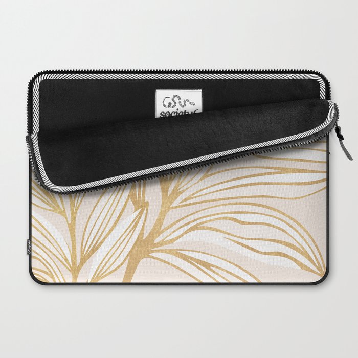 Gold Summer Meadow Laptop Sleeve Gallery Image 2