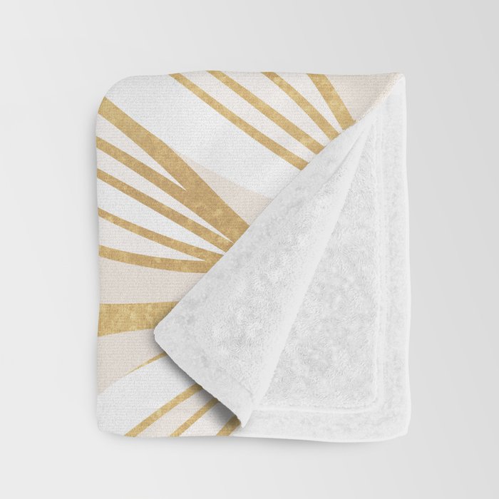 Gold Summer Meadow Throw Blanket Gallery Image 3