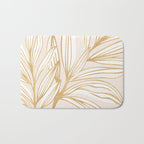 Gold Summer Meadow Bath Mat Gallery Image 1
