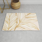 Gold Summer Meadow Rug Gallery Image 1