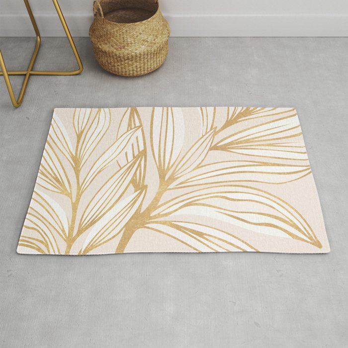 Gold Summer Meadow Rug Gallery Image 1