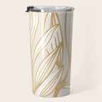 Gold Summer Meadow Travel Mug Gallery Image 3