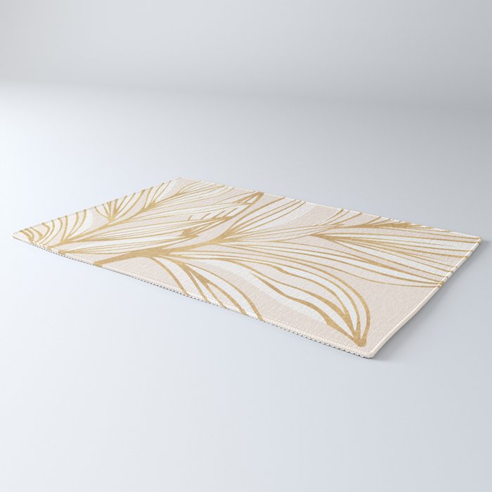Gold Summer Meadow Rug Gallery Image 3