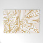 Gold Summer Meadow Welcome Mat Gallery Image 1