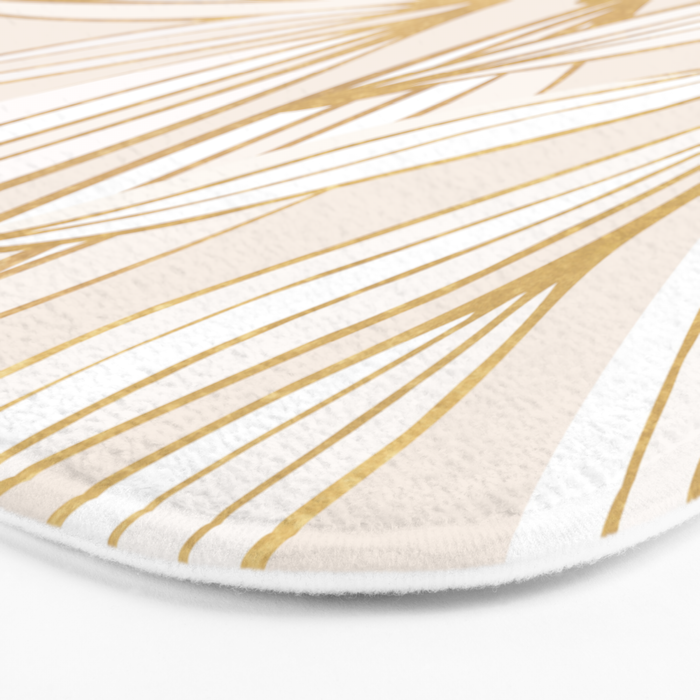 Gold Summer Meadow Bath Mat Gallery Image 3