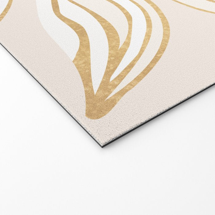 Gold Summer Meadow Welcome Mat Gallery Image 2