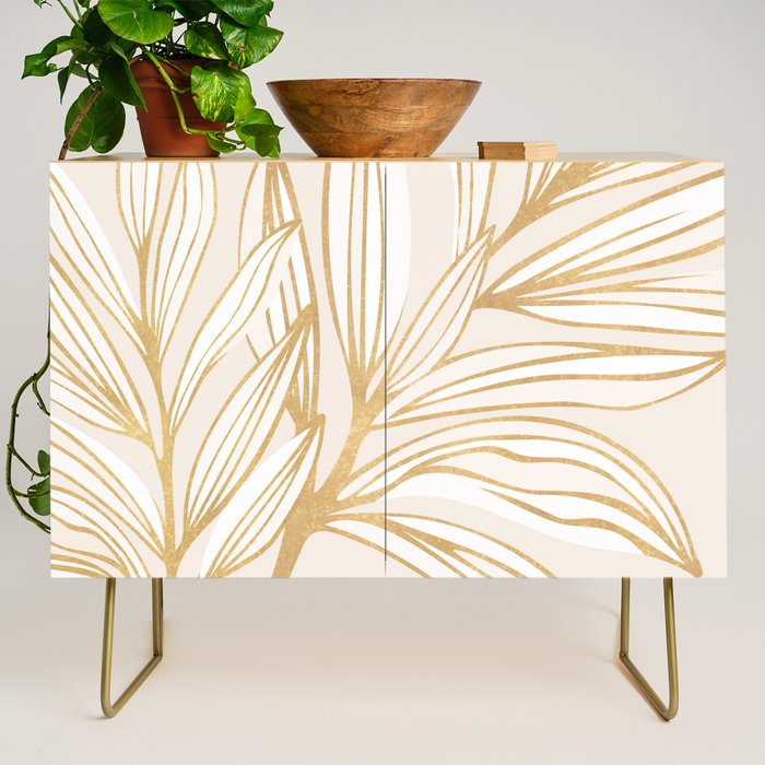 Gold Summer Meadow Credenza Gallery Image 1