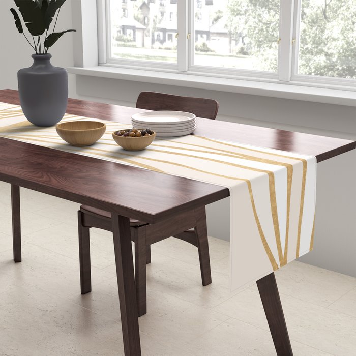 Gold Summer Meadow Table Runner Gallery Image 2