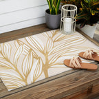 Gold Summer Meadow Outdoor Rug Gallery Image 2