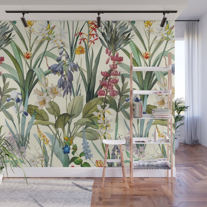 Vintage Garden XX Wall Mural Gallery Image 1