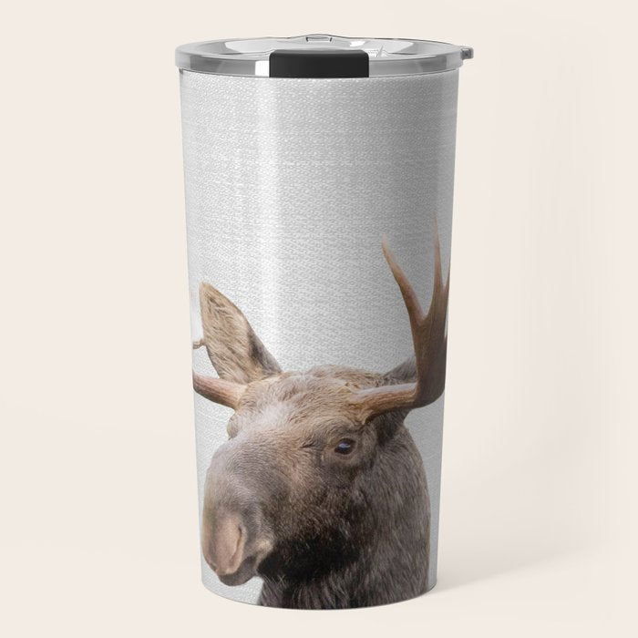 Moose - Colorful Travel Mug Gallery Image 1