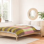 Retro Candy Stripe Pattern Duvet Cover Gallery Image 2