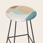 Soft Abstract Shapes 17 Stool Gallery Image 2