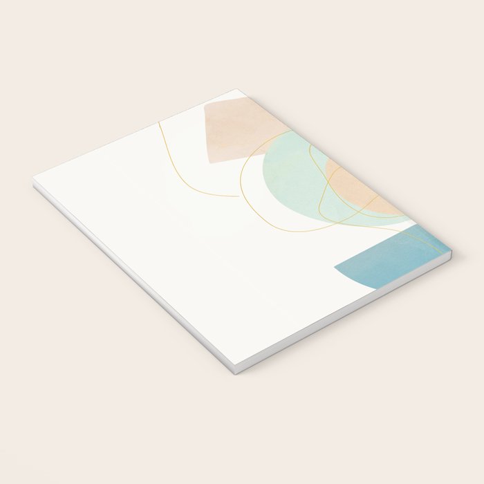 Soft Abstract Shapes 17 Notebook Gallery Image 3