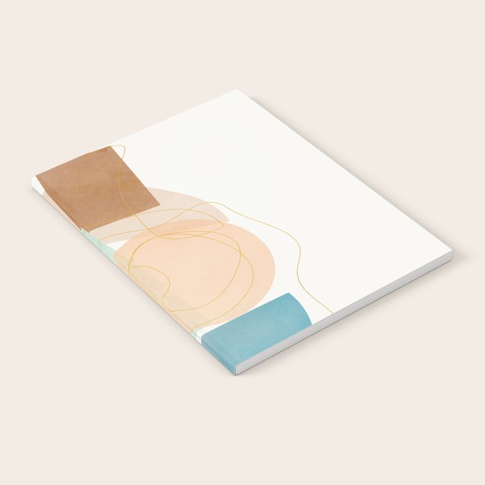 Soft Abstract Shapes 17 Notebook Gallery Image 2