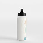 Soft Abstract Shapes 17 Water Bottle Gallery Image 3