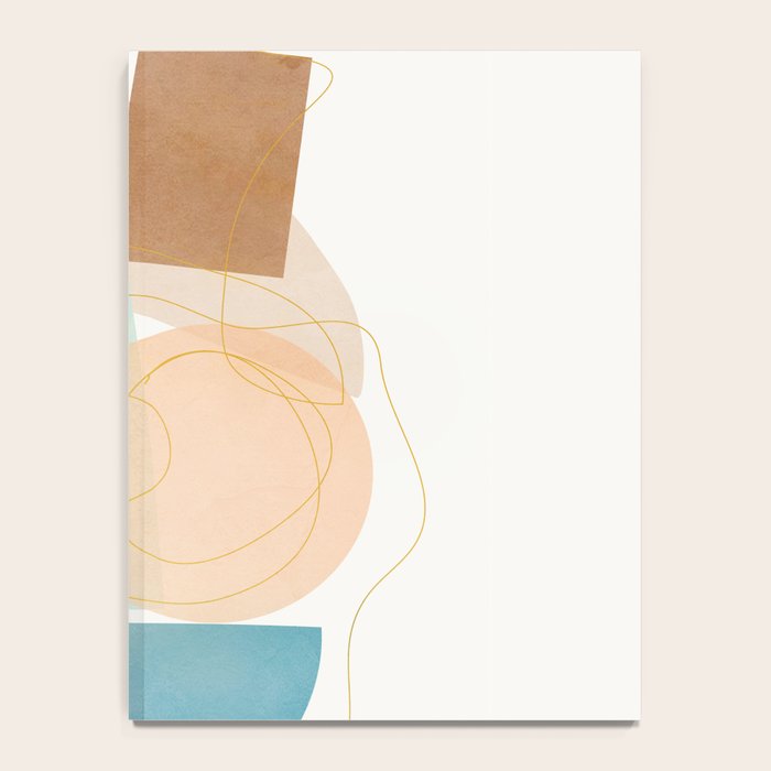 Soft Abstract Shapes 17 Notebook Gallery Image 4