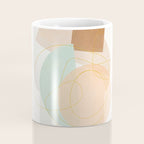 Soft Abstract Shapes 17 Coffee Mug Gallery Image 4
