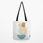 Soft Abstract Shapes 17 Tote Bag Gallery Image 2