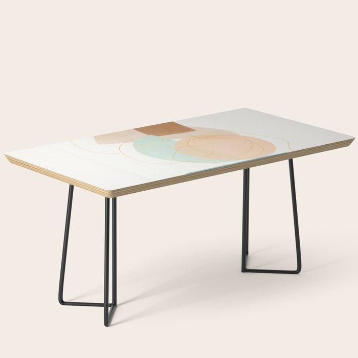 Soft Abstract Shapes 17 Coffee Table Gallery Image 1