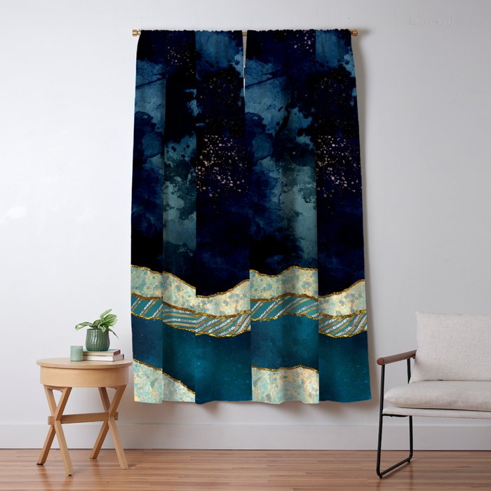 Indigo Sky Window Curtain Gallery Image 1