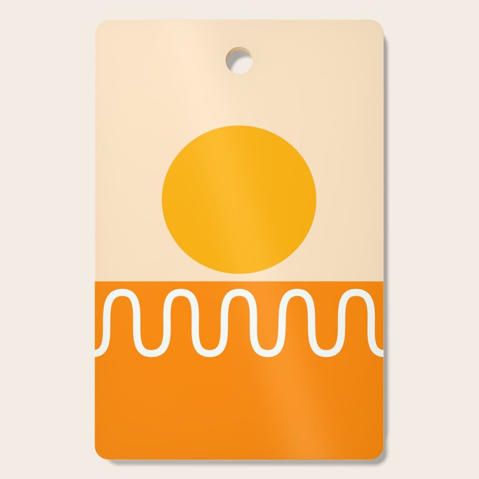 Abstract Landscape 22C Cutting Board Gallery Image 1