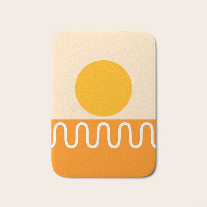 Abstract Landscape 22C Bath Mat Gallery Image 1