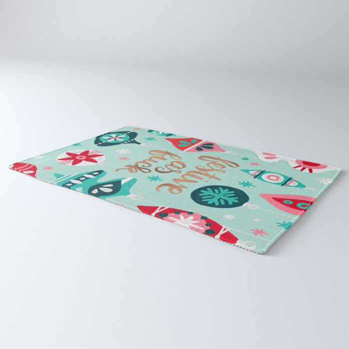Festive As Fuck - Mint Palette Rug Gallery Image 3