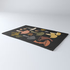 Wild Mushrooms - night Rug Gallery Image 3