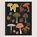 Wild Mushrooms - night Jigsaw Puzzle Gallery Image 1