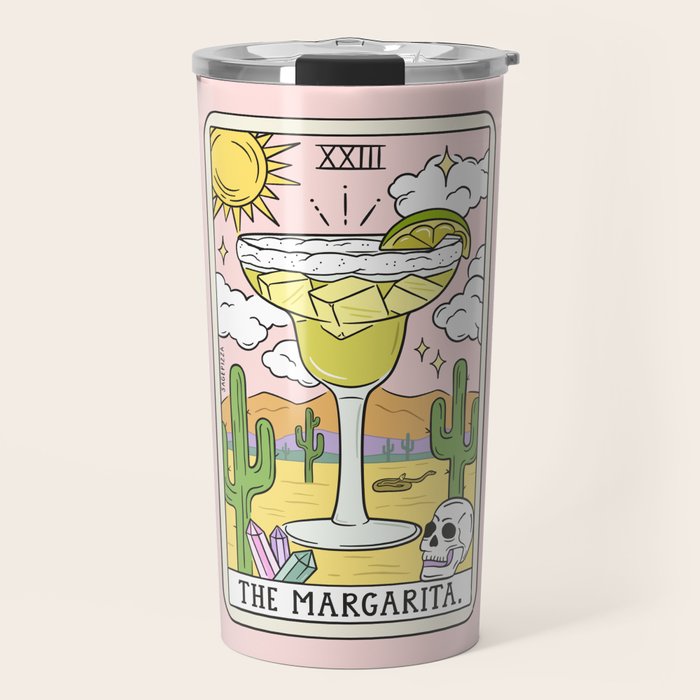 Margarita Reading (Updated) Travel Mug Gallery Image 1
