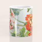 Panneaux de Fleurs  1900 Watercolor Geranium Illustration Coffee Mug Gallery Image 4
