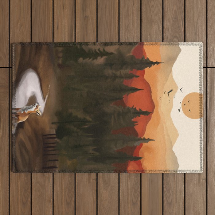 Whispering Pines Outdoor Rug Gallery Image 1