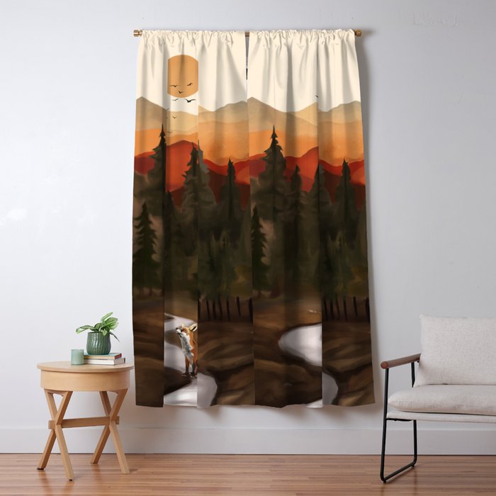 Whispering Pines Window Curtain Gallery Image 5
