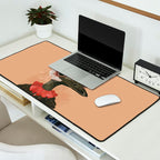 Festive Ostrich Desk Mat Gallery Image 2