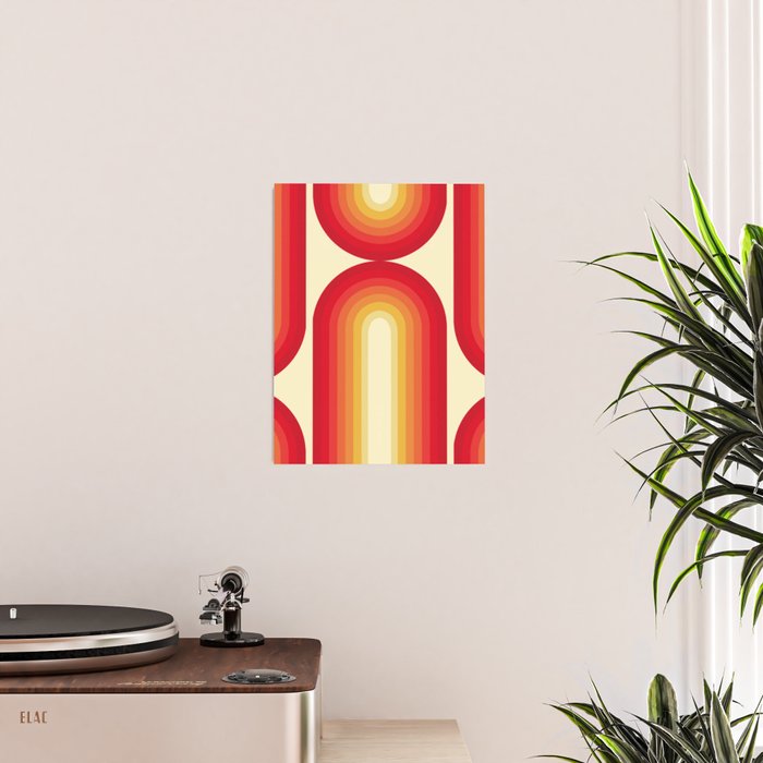 70s Retro Sun Poster Gallery Image 2