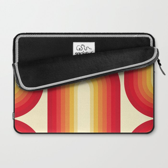 70s Retro Sun Laptop Sleeve Gallery Image 2