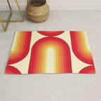 70s Retro Sun Rug Gallery Image 1