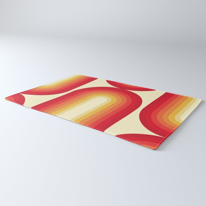 70s Retro Sun Rug Gallery Image 3