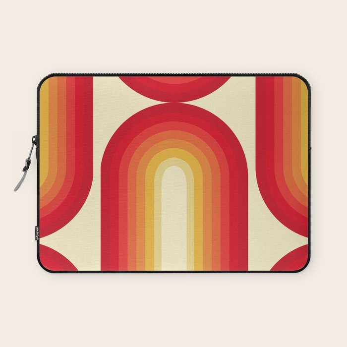 70s Retro Sun Laptop Sleeve Gallery Image 1
