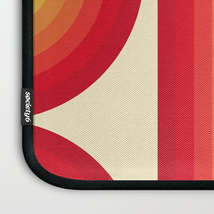 70s Retro Sun Laptop Sleeve Gallery Image 3