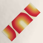 70s Retro Sun Yoga Mat Gallery Image 1