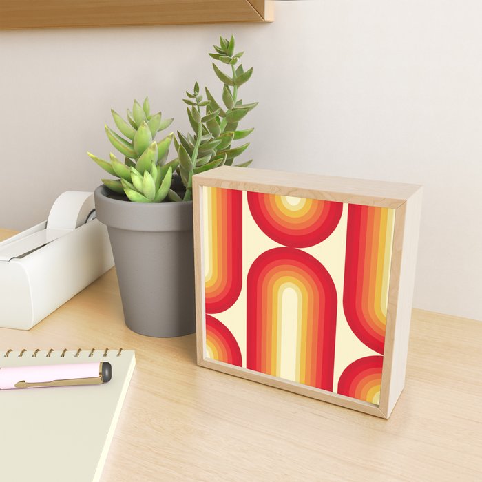 70s Retro Sun Mini Art Print Gallery Image 2