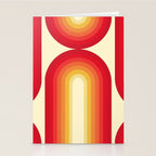 70s Retro Sun Stationery Card Gallery Image 2