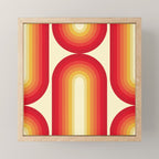 70s Retro Sun Mini Art Print Gallery Image 1